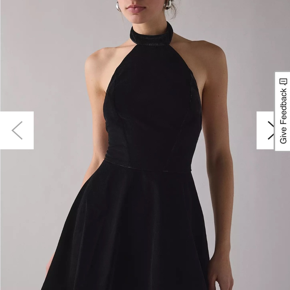 Velvet Skater Dress
